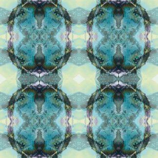 Exotica Turquoise and Purple